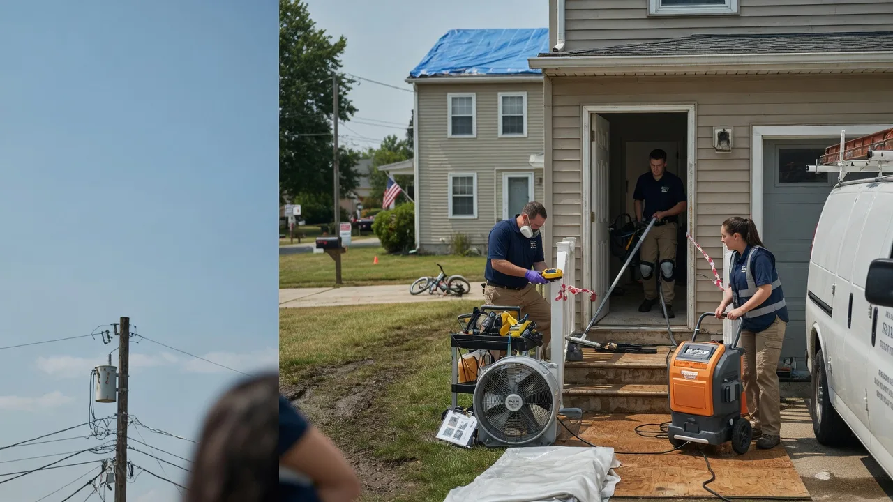 Water Damage Repair in Gower, MO near me